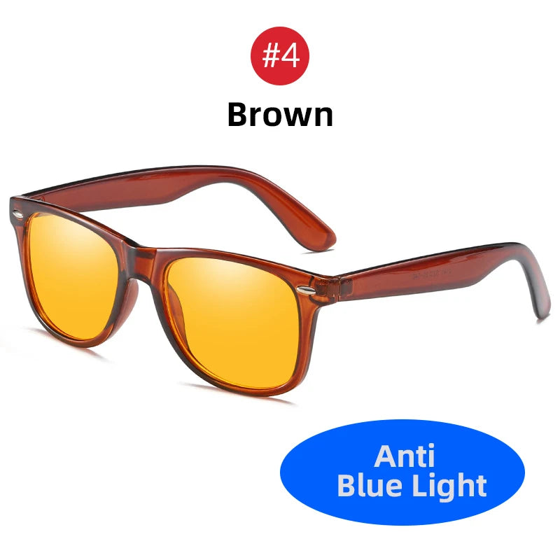 Streamline You Precision Blue Light Blocking Glasses – Square Frame, Anti-Fatigue, Office & Gaming Eyewear