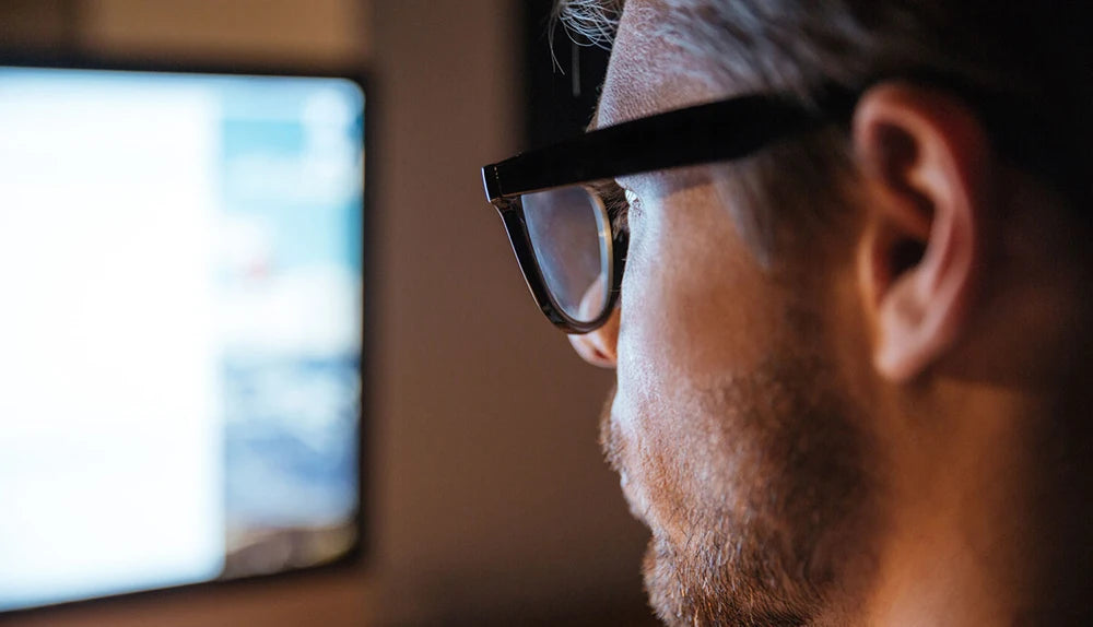 Streamline You Precision Blue Light Blocking Glasses – Square Frame, Anti-Fatigue, Office & Gaming Eyewear